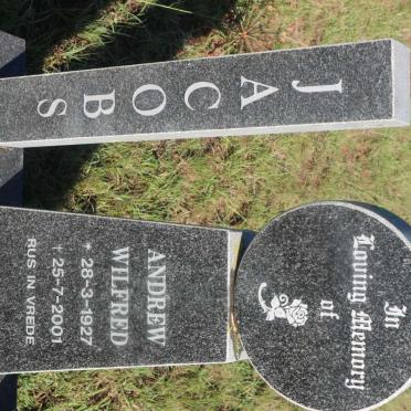 JACOBS Andrew Wilfred 1927-2001
