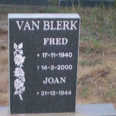 BLERK Fred, van 1940-2000 &amp; Joan 1944-