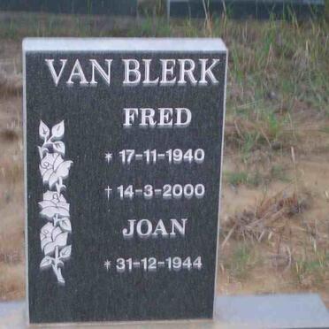 BLERK Fred, van 1940-2000 &amp; Joan 1944-