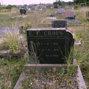 CROUS E.F. 1878-1970