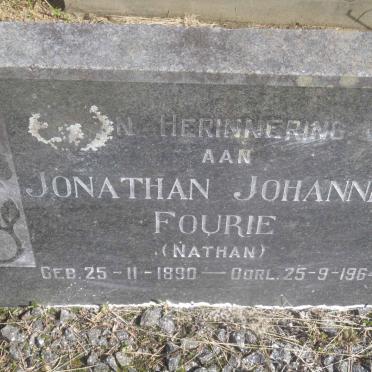 FOURIE Jonathan Johannes 1890-1964