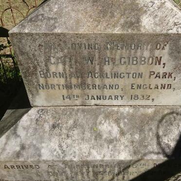 GIBBON W.H. 1832-1894