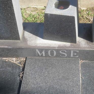 MOSE Albert Edward 1907-1976 &amp; Hilda Antoinette MÜLLER 1914-1967