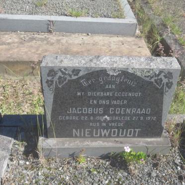 NIEUWOUDT Jacobus Coenraad 190?-1972