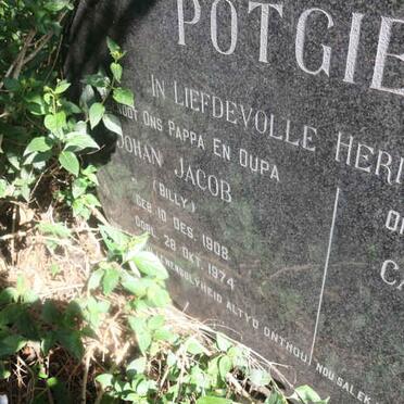 POTGIETER Johan Jacob 1908-1974 &amp; Catharina Elizabeth 1914-1990