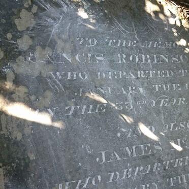 ROBINSON Francis -184? :: McCALL James -18??