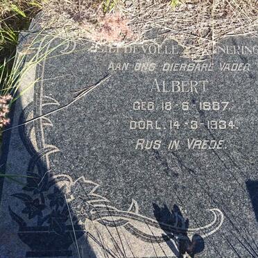 SCHEEPERS Albert 1887-1934 &amp; Etta POTGIETER 1890-1959