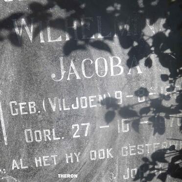 THERON Barend Bartholomeus 1889-1970 &amp; Wilhelmina Jacoba VILJOEN 1897-1970 