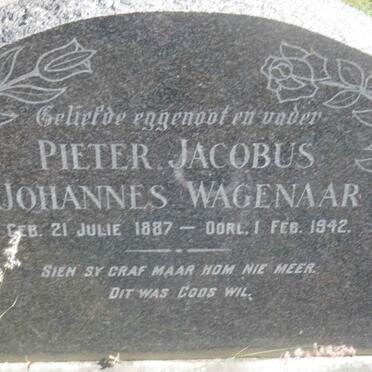 WAGENAAR Pieter Jacobus Johannes 1887-1942