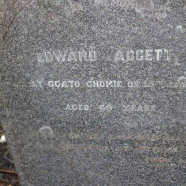 AGGETT Edward -188?
