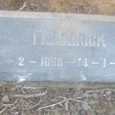 BOHLER Frederick 1859-1932