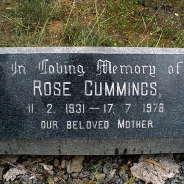 CUMMINGS Rose 1931-1978