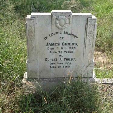CHILDS James -1920 &amp; Dorcas P. -1938
