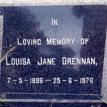 DRENNAN Louisa Jane 1886-1976