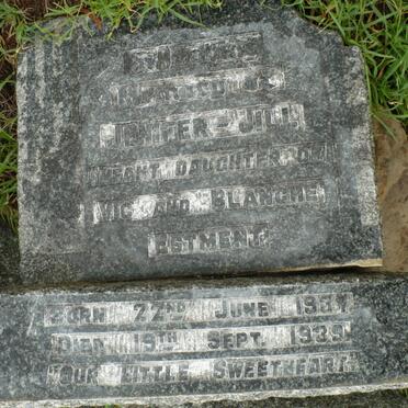 ESTMENT Jenifer Jill 1937-1939