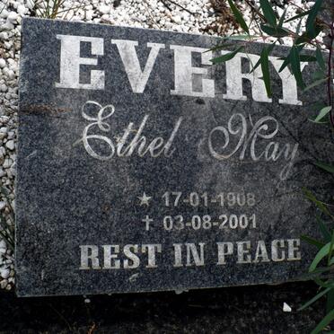 EVERY Ethel May 1908-2001