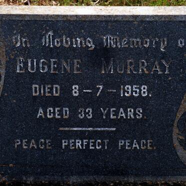 MURRAY Eugene -1958