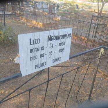 NGQUNGWANA Lizo 1960-1998
