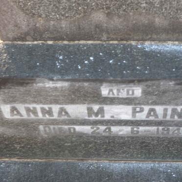 PAINTER Anna M. -1940