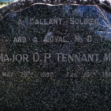TENNANT D.P. 1890-1950