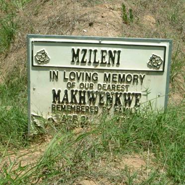 MZILENI  Makhwenkwe 