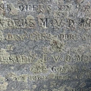 MESCHT Jacobus M., v.d. 1862-1944 &amp; Hester J. GOUWS 1869-1953