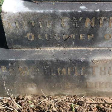 THURSTON Cynthia 1912-1915