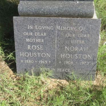 HOUSTON Rose 1880-1969 :: HOUSTON Norah 1908-1973