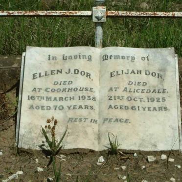 DOR Elijah -1925 &amp; Ellen -1938