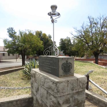 1. Town Memorial Stone