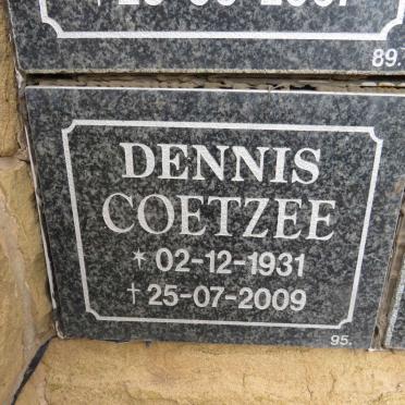 COETZEE Dennis 1931-2009