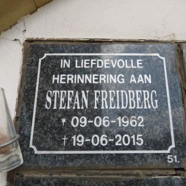 FREIDBERG Stefan 1962-2015