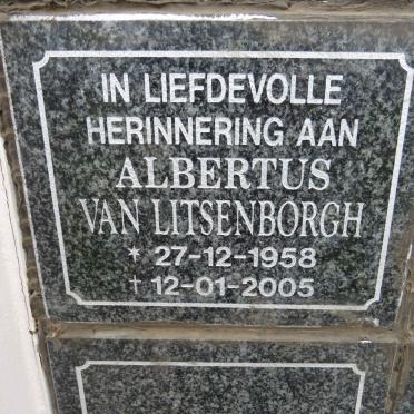 LITSENBORGH Albertus, van 1958-2005