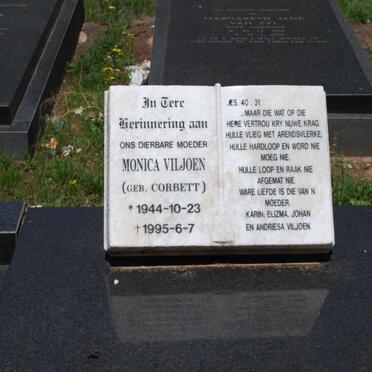 VILJOEN Monica nee CORBETT 1944-1995