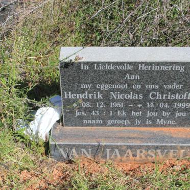 JAARSVELD Hendrik Nicolas Christoffel, van 1951-1999