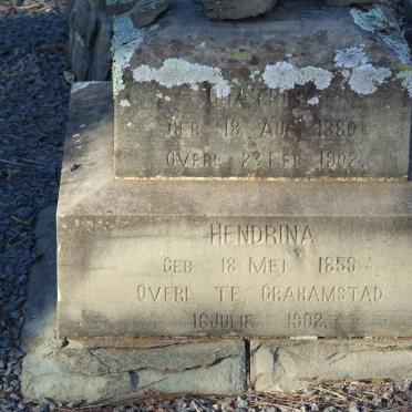 ROUX Chatrina 1880-1920 :: ROUX Hendrina  1859-1902