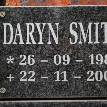 SMITH Daryn 1980-2003