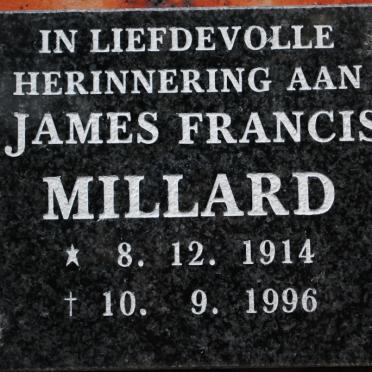 MILLARD James Francis 1914-1996