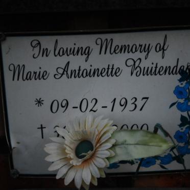 BUITENDAG Marie Antoinette 1937-2000