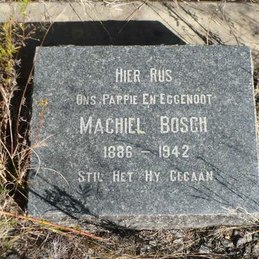 BOSCH Machiel 1886-1942