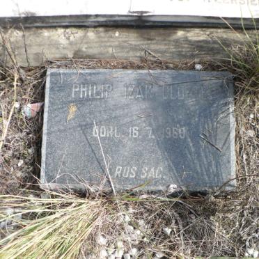 CLOETE Philip Izak -1960