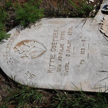COETSEE Kittie 1896-1919