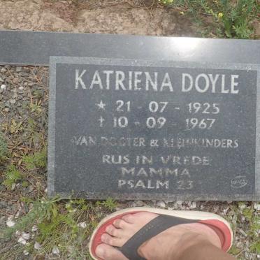 DOYLE Kate 1925-1967
