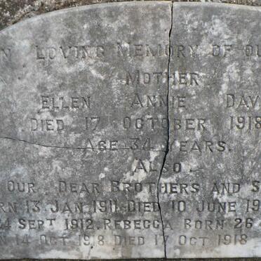 DAVIDS Ellen Annie -1918