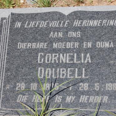 DOUBELL Cornelia 1895-1985