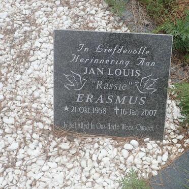 ERASMUS Jan Louis 1958-2007