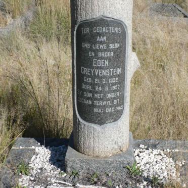 GREYVENSTEIN Eben 1932-1957