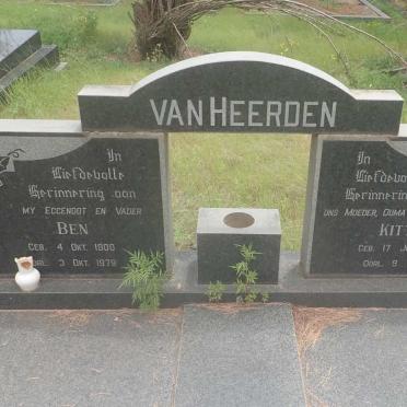 HEERDEN Ben, van 1900-1979 &amp; Kitty 1893-1982