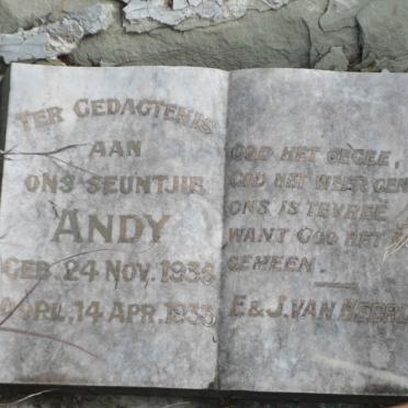 HEERDEN Andy, van 1935-1938