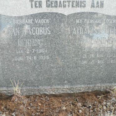 HENNING Jan Jacobus 1864-1955 &amp; Catharina Helena POTGIETER 1873-1948